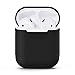 Produktbild Skitic Silikon Hülle Schutzhülle Tasche Case für Apple Airpods - Schwarz