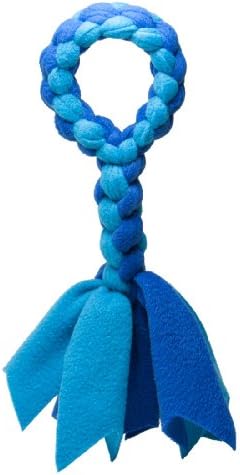 Squishy Face Studio Braided Fleece Tug Rope Dog Toy