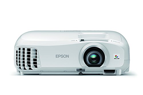 Epson EH-TW5210 Home Cinema/Gaming Projector (Full HD, 3LCD, 1080p, 3D, 30000:1 Contrast, 2200 Lumens) - White