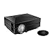 Price comparison product image Home Projector, Yisale 1080p 1000 Lumens HDMI Portable Mini LED Video Projector for Home Cinema, Party and Games, Black
