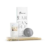 Sacred Soul Hopi Ear Candles Therapist Standard - CE Certified - Beeswax, Scented Aroma With Filters & Protector Discs (3 Pairs | 6 candles)
