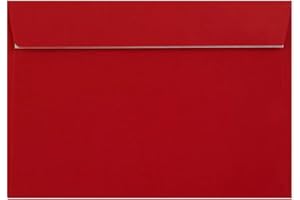CRAFT21 LIMITED Sobres de colores de 133 mm x 184 mm (100 g/m²), perfectos para tarjetas de Navidad, tarjetas de felicitación, invitaciones de boda, vales de regalo y muchos más, juego de 100 sobres (cierre