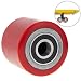 Produktbild PrimeMatik - Paletten Fixierer Rad für Hubwagen Polyurethan Rolle 80x70 mm 800 Kg