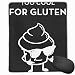 Produktbild Too Cool for Gluten Office Rectangle Non-Slip Rubber Mouse Pad Comfortable Gaming Mouse Pad for Laptop Displays Tablet Keyboard