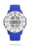 REAL MADRID RELOJ DIGITAL AZUL CORREA HOMBRE