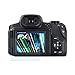 Produktbild atFoliX Panzerfolie für Canon PowerShot SX70 HS Folie - 3 x FX-Shock-Clear stoßabsorbierende ultraklare Displayschutzfolie