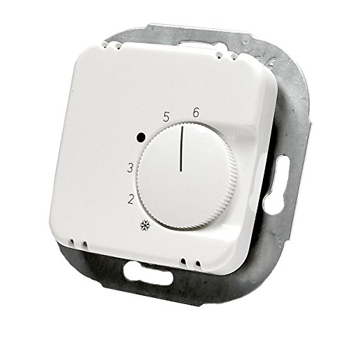 Raumtemperaturregler 230V, alpinweiß – passend für Busch-Jaeger Reflex SI, Si Linear und Duro 2000 - 4