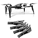 Price comparison product image Kismaple ANAFI Landing Gear, Quick-Release Feet Extended Landing Legs Extensions for Parrot Anafi Drone (Black)