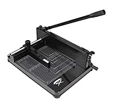 GERÄTESICHERHEIT: Der Stapelschneider ist durch ein Prüfinstitut der europäischen Gemeinschaft bauartgeprüft nach EN ISO 12100:2010 für Gerätesicherheit, dies ist PFLICHT für eine gewerbliche Verwendung! Zertifikat siehe Produktbilder. Zweihandbedienung: Der Schneidhebel ist mit einer Messersperre gesichert, welche mit der zweiten Hand beim Schneiden entriegelt werden muss als Sicherung gegen ungewolltes Betätigen. Das Gerät steht auf rutschfesten Gummifüßen für stabilen Stand.