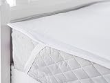 Uniento® Matratzenschoner Wasserdicht Garantie Wasserundurchlässige Matratzenauflage atmungsaktive Kopfkissenschoner in verschiedenen Größen 140x200cm baumwolle Original OEKO-TEX® - 4