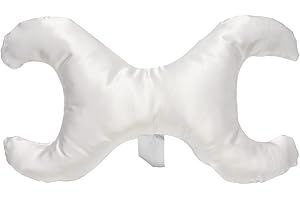 Save My Face!" Pillow The Original Anti-Wrinkle PILLOWETTE Just The Pillow in Satin White, La Petite Size, Down Alternative Fill
