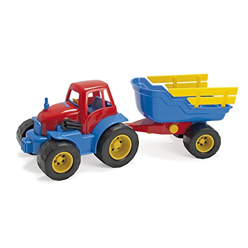 Andreu Toys Andreu Toys012135 Dantoy Tractor with Trailer Toy