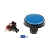 Produktbild Homyl 60mm Arcade Button mit LED, rund Arcade Taster Beleuchtet, DC 12V - Blau