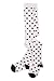 Weri Spezials Baby and Children Tights, Cream, Black Peas, Size: 5-6 years (110/116)
