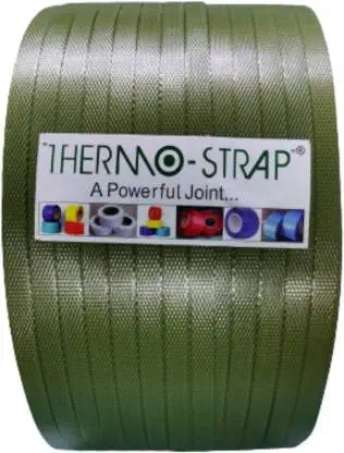 THERMO-STRAP High Strength PP Box Strap Green colour Manual Roll |4 KG| |12 MM|