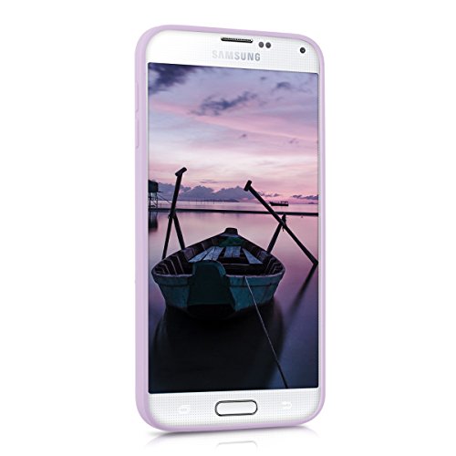 kwmobile Funda para Samsung Galaxy S5 S5 Neo - Carcasa para m vil en TPU Silicona - Protector Trasero en Violeta Mate reviews kwmobile Funda para Samsung Galaxy S5 S5 Neo - Carcasa para m vil en TPU Silicona - Protector Trasero en Violeta Mate