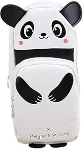 TRUE HUMAN Panda Pencil Pouch Pencil case for Girls ,Kids and Students