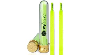 Ivybands&reg; | IVYLACES&reg; Neon Green | Premium Schnürsenkel | Schuhband ILACE053