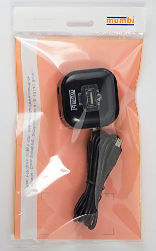 mumbi USB HUB 4 Port magnetisch – USB 2.0 Verteiler – Bus powered – ohne Netzteil – Plug & Play – Windows 2000 XP Vista 7 Mac Os - 9