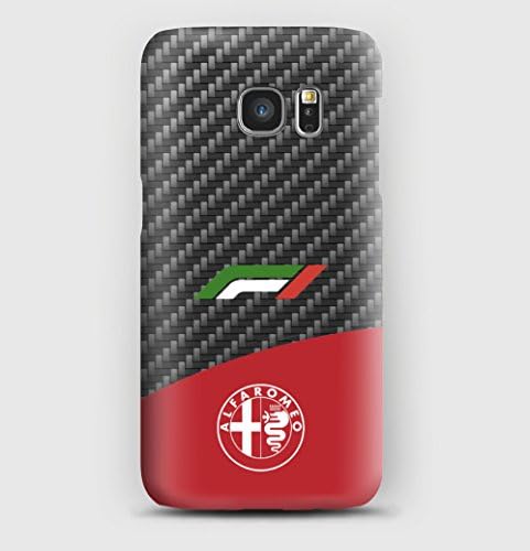 Carbon F1 Alfa Romeo Cover Samsung S6, S7, S8, S9, A3, A5, A7, J3, J5, Note,