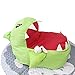 Produktbild Youngshion Bean Bag Sitzsack in 3D-Tierform, gefüllt, Hai-Mundsstuhl, für Kinder, Plüsch, Spielzeug, Kleidung, Quilts, Organizer, Schlafsofa grün