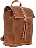 Rucksack Leder Gusti studio 'Jaime' Lederrucksack Braun