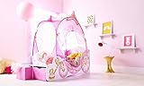 Kleinkinderbett für Mädchen im Kutschendesign von Disney Prinzessin, mit Baldachin - 6