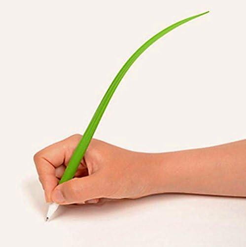 Ellami 36Pcs Beautiful/Cute/Fashion Long Grass/Blade/Leaf Shaped Rollerball Pens
