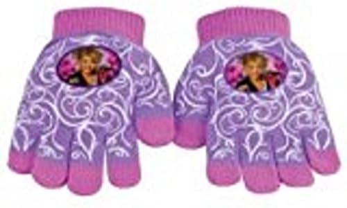 Hannah Montana Gloves, purple, one size