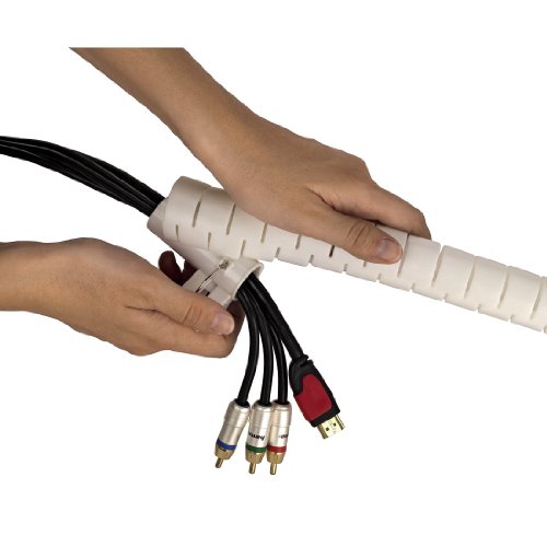 Hama - Cable Bundle Tube Easy Cover 1 5 m 30 mm white reviews Hama - Cable Bundle Tube Easy Cover 1 5 m 30 mm white