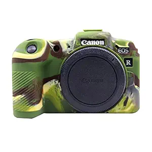 NEOHOOK Silicon Cover for Canon EOS RP Camera Case, Professional Silicone Rubber Camera Case Cover Detachable Protective for Canon EOS RP- Military Green