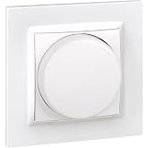 SIMON - LED Light Dimmer, Switch to Regulate the Intensity of Light, Touch, Simon 10 Series, Easy to Install, Includes Frame,