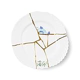 Produckte: Teller Seletti Kintsugi Flache Teller aus Porzellan und 24 Karat Gold mod.3