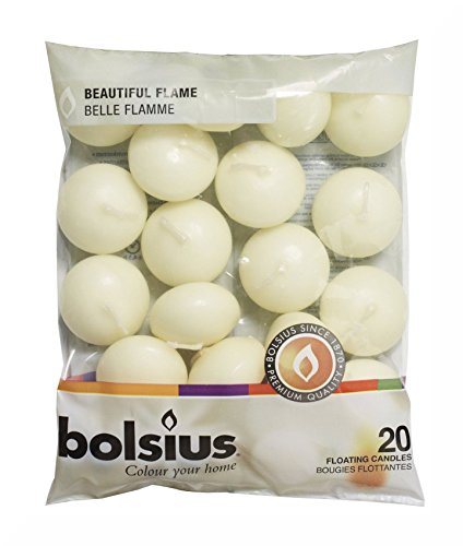 Bolsius Kerze, Elfenbeinfarben