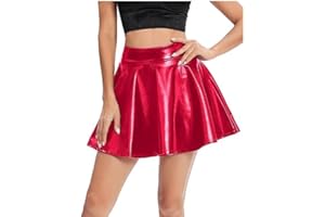 P&R DANCEWEAR LTD Ladies and Childrens Metallic Foil Dance Skirt