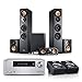 Produktbild Teufel Ultima 40 Surround AVR Dolby Atmos 5.1.2-Set Modell 2018 Schwarz/Silber Film Subwoofer Lautsprecher Movie Musik Raumklang Sound Heimkino