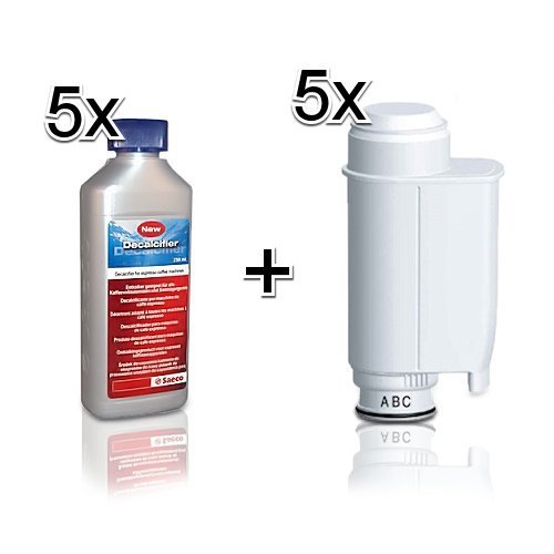 Saeco Set 5x Entkalker & 5x Brita Intenza Saeco Set 5x Entkalker & 5x Brita Intenza