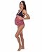 The Essential One - Stripe Maternity Swimsuit - Coral Navy - 14 - EOM127