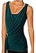 Women's Grecian Style Breastfeeding Nursing Top (Small, Black)