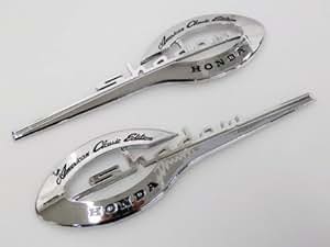 Adesivi Serbatoio 3D Per Honda Shadow VT/VTX | Emblema In ABS | Copri Graffi | Design 1:1 | Nero