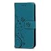 Produktbild tophung Galaxy S9 Fall, PU Leder Wallet Flip Case Geprägt Blume Schmetterling mit Magnetverschluss Steckplätze Cash Halterung Ständer Slim Fit Buch Stil Folio Schutzhülle für Samsung Galaxy S9