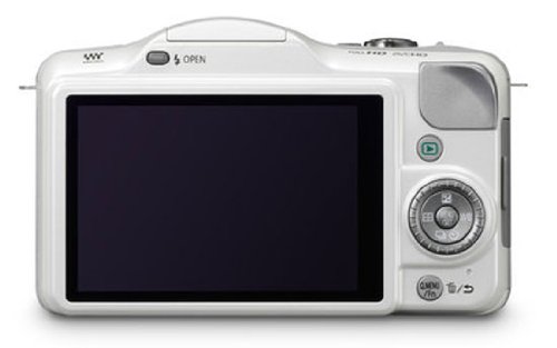 Panasonic Lumix DMC-GF3 12.1MP Compact System Camera Kit with 14mm Lumix G f/2.5 ASPH Lens - White