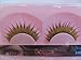 1 pair quality boxed silver or gold glitter effect thick false fake extensions eyelashes for fancy dress or night out - by fat-catz-copy-catz (#548 gold glitter lashes)