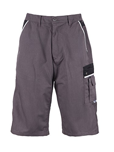 TMG® - Cargo-Shorts/Arbeitshose - strapazierfähig - für den Sommer - Grau