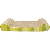 Heritage Karton Kratzbaum Kratzern Bett Pad Sofa Lounge & Gratis Cat Nip (B12/1Forest Streifen Kratzbaum)