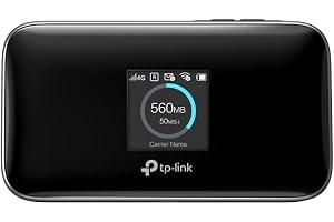 TP-Link M7750 WiFi-tvål med SIM +, Cat12 AC1200 Dual-Band, DL 600 Mbps/UL 150 Mbps, 3280 mAh batteri, Type-C-port, Micro SD-kort, pekskärm, stöder upp till 32 enheter, tpMiFi-app