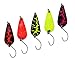 Produktbild GeilerHecht. 5 x 3,5g Trout Spoon Set, Forellenköder zum Forellenangeln, Löffelblinker für Forellen, Kunstköder für Forellen, Angelköder zum Angeln auf Forelle, Barsch und Saibling
