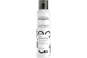 L'Oréal Professionnel, Spray Fissante, Anti-Crespo, Anti-Statico, Per Capelli Crespi, Lunga Tenuta, Look Naturale, Tecni Art Fix Anti-Frizz, 250 ml