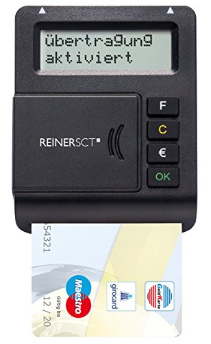 REINER SCT tanJack optic CX Online Banking TAN Generator für ChipTAN + Sm@rt TAN Plus | TAN & ATC Anzeige | Schwarz - 3