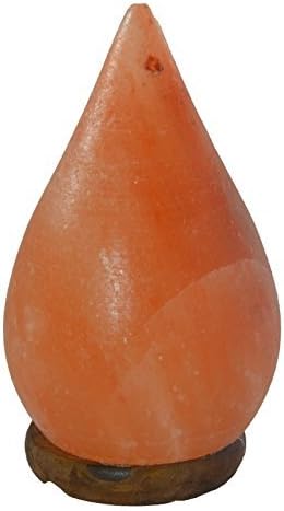 Salt Tear Drop Salt Drops Lights H ~ 17 cm incl. Lamp Socket and Bulb Top Himalaya Directly Seller